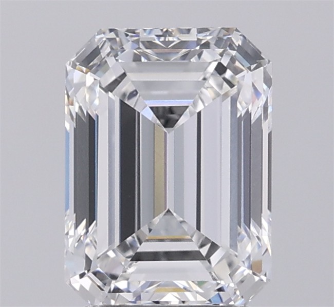 2.54 ct. emerald Lab Grown Diamond front image