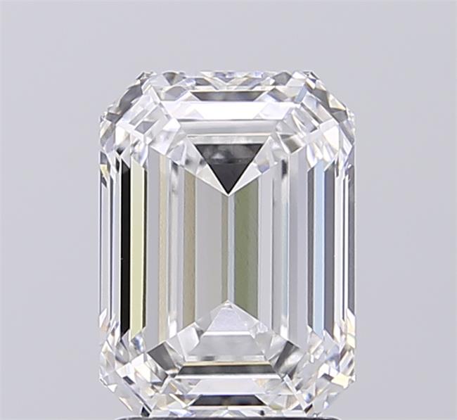 2.50 ct. emerald Lab Grown Diamond front image
