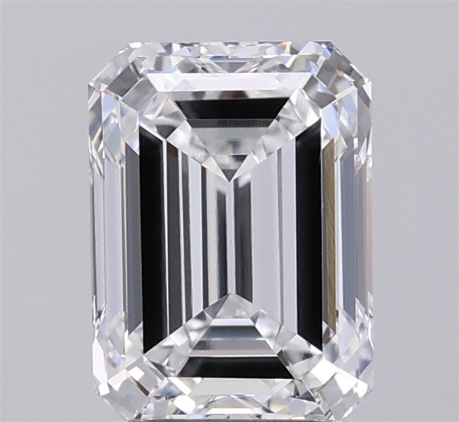 2.56 ct. emerald Lab Grown Diamond front image