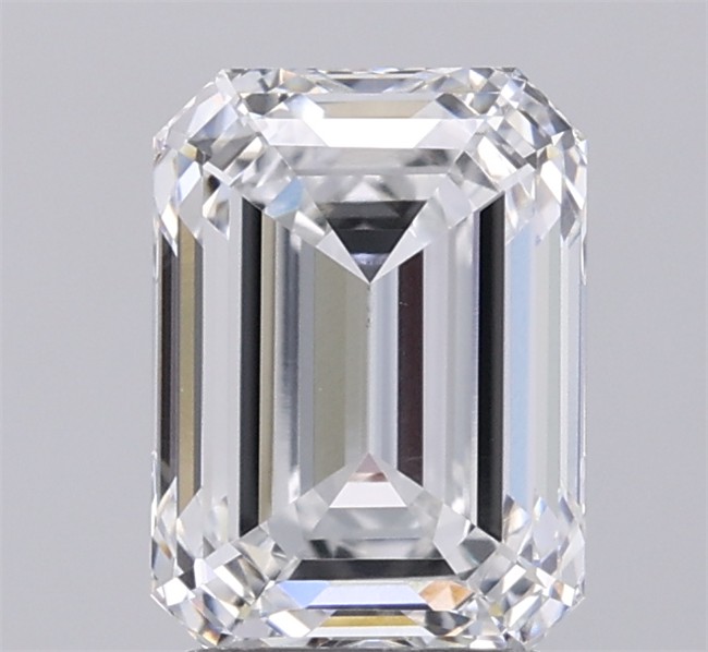 2.54 ct. emerald Lab Grown Diamond front image