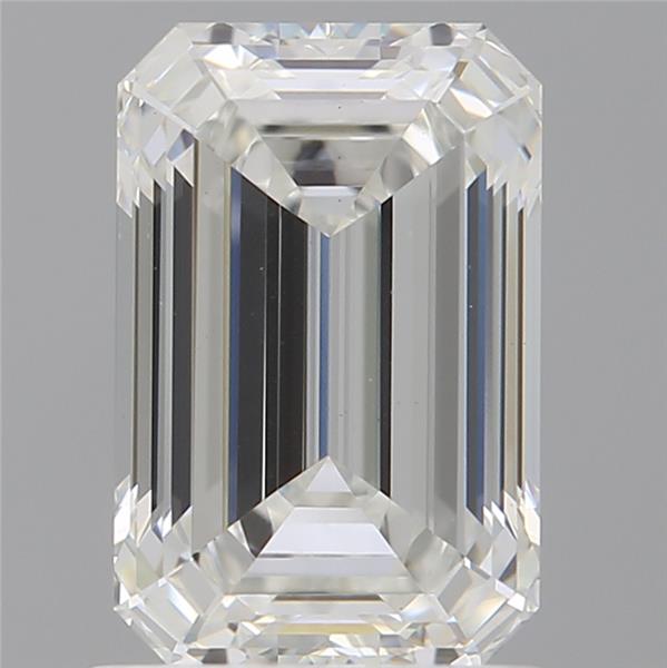 1.57 ct. emerald Lab Grown Diamond front image