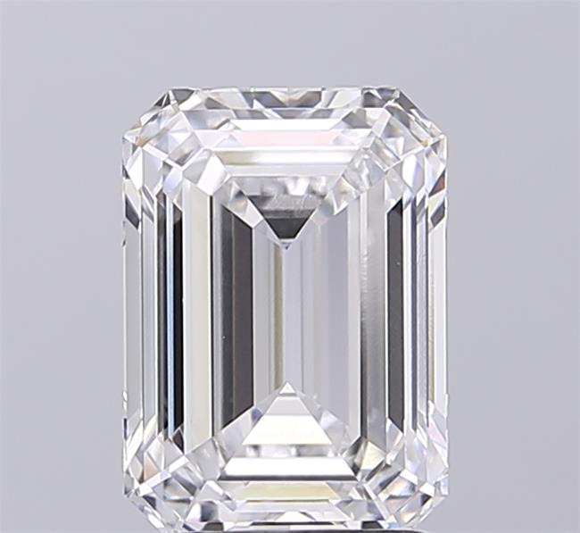 2.54 ct. emerald Lab Grown Diamond front image