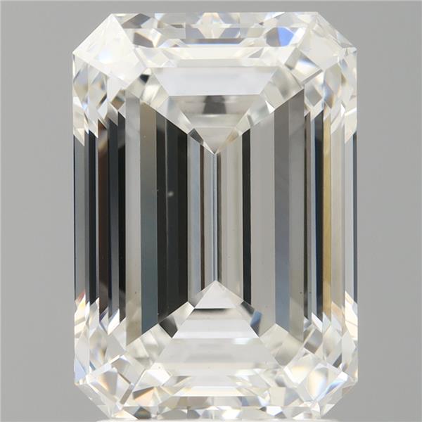 2.99 ct. emerald Lab Grown Diamond front image