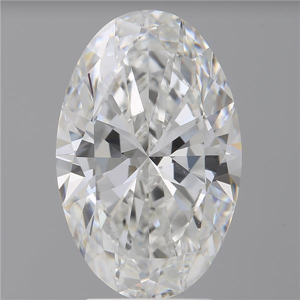 4.03 ct. oval Lab Grown Diamond front image