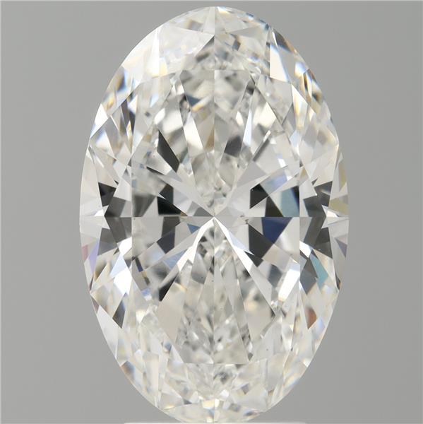 4.02 ct. oval Lab Grown Diamond front image