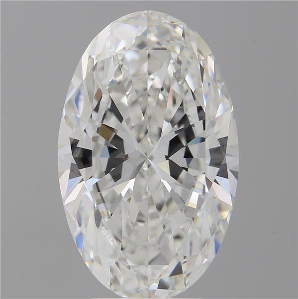 4.57 ct. oval Lab Grown Diamond front image
