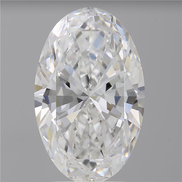 4.02 ct. oval Lab Grown Diamond front image