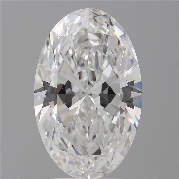 4.56 ct. oval Lab Grown Diamond front image
