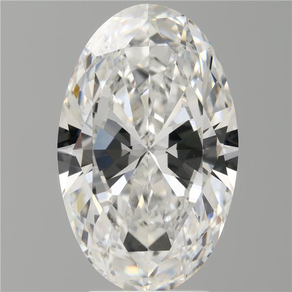 4.02 ct. oval Lab Grown Diamond front image