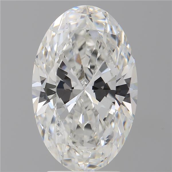 4.03 ct. oval Lab Grown Diamond front image