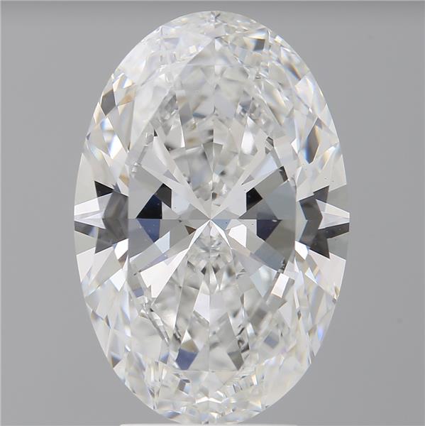 4.52 ct. oval Lab Grown Diamond front image