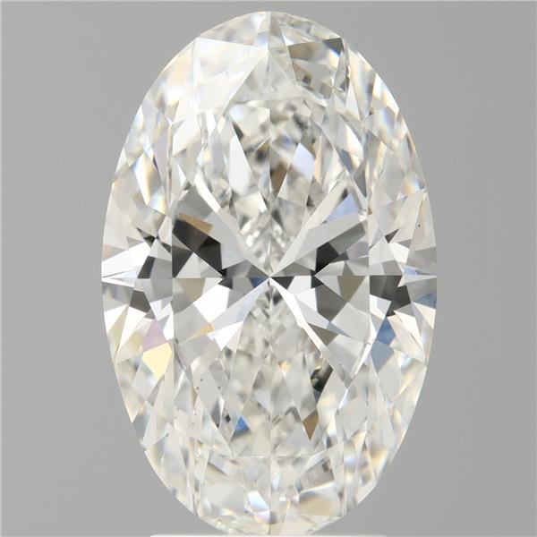 3.60 ct. oval Lab Grown Diamond front image
