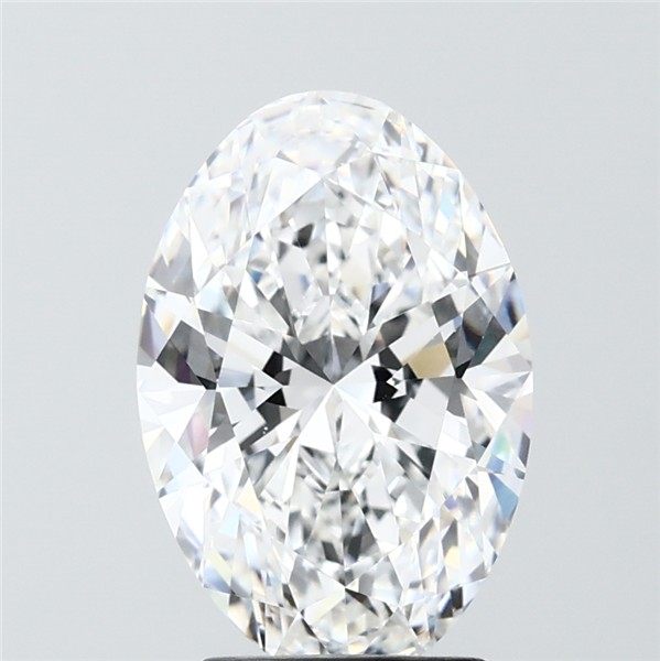 3.09 ct. oval Lab Grown Diamond front image