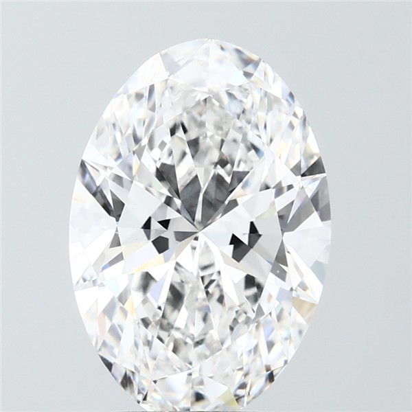 4.03 ct. oval Lab Grown Diamond front image