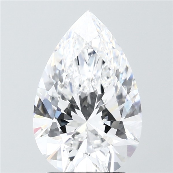 2.58 ct. pear Lab Grown Diamond front image