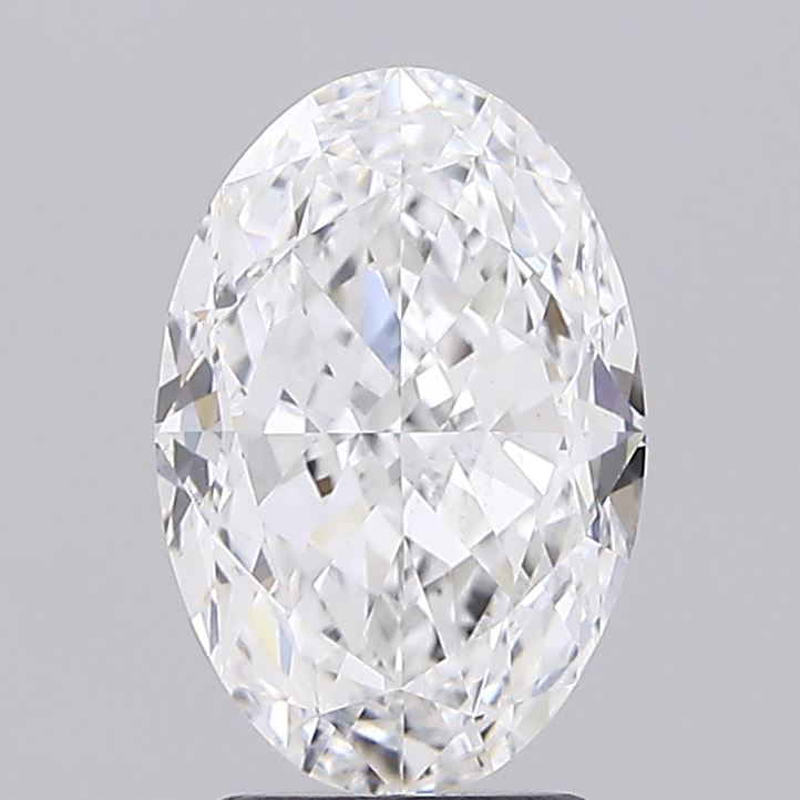 3.02 ct. oval Lab Grown Diamond front image
