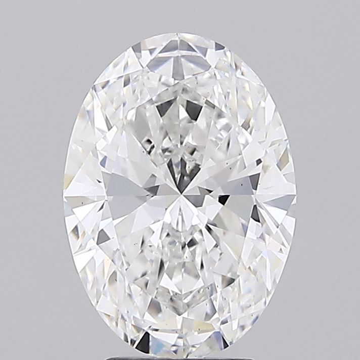 4.02 ct. oval Lab Grown Diamond front image