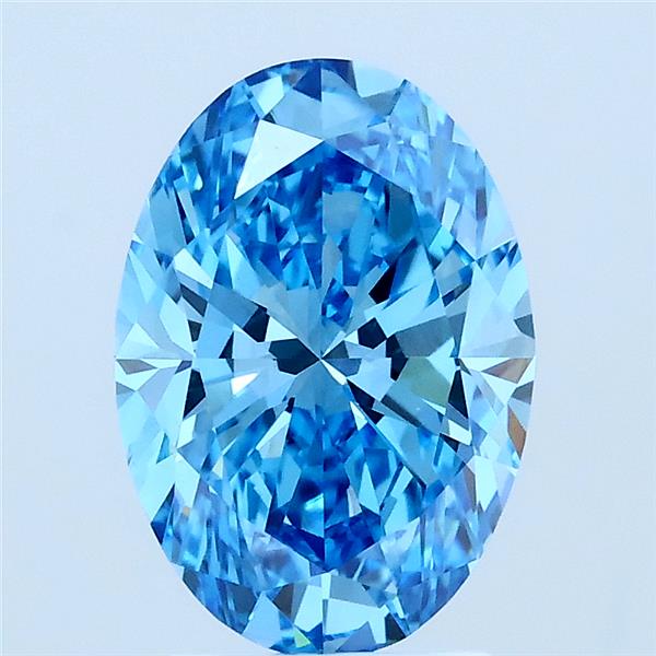 2.00 ct. oval Lab Grown Diamond front image