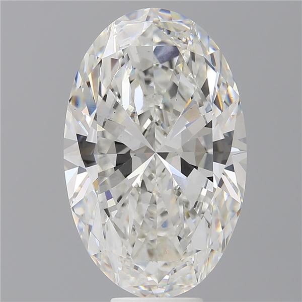 10.01 ct. oval Lab Grown Diamond front image
