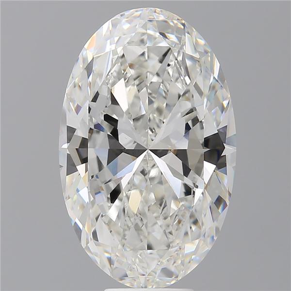 10.00 ct. oval Lab Grown Diamond front image