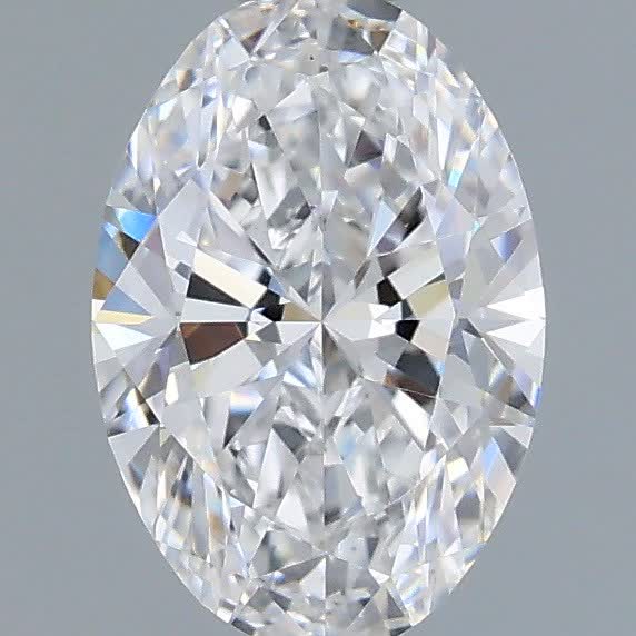 1.00 ct. oval Lab Grown Diamond front image