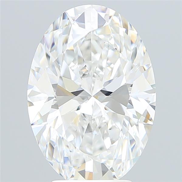 4.77 ct. oval Lab Grown Diamond front image