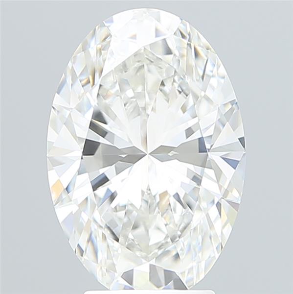 4.09 ct. oval Lab Grown Diamond front image