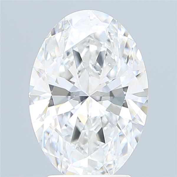 3.22 ct. oval Lab Grown Diamond front image
