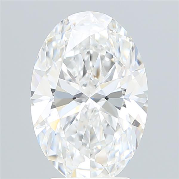 3.69 ct. oval Lab Grown Diamond front image
