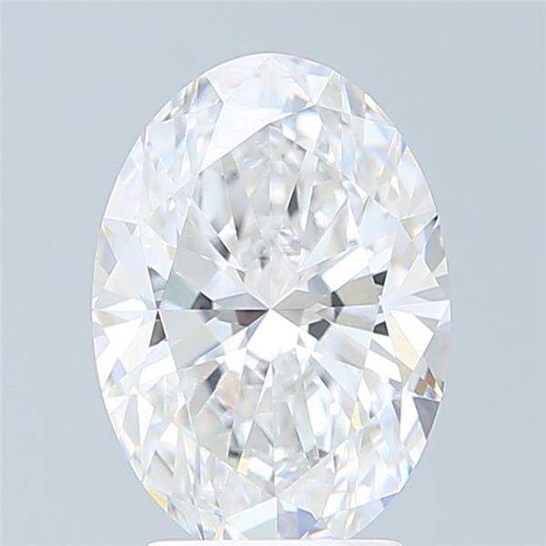 3.04 ct. oval Lab Grown Diamond front image
