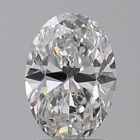 2.01 ct. oval Lab Grown Diamond front image