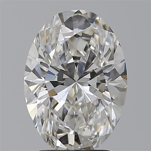 2.58 ct. oval Lab Grown Diamond front image