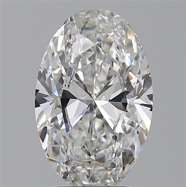 3.05 ct. oval Lab Grown Diamond front image
