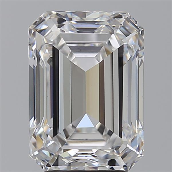 4.05 ct. emerald Lab Grown Diamond front image