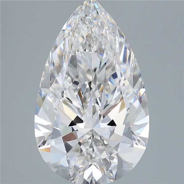 5.01 ct. pear Lab Grown Diamond front image