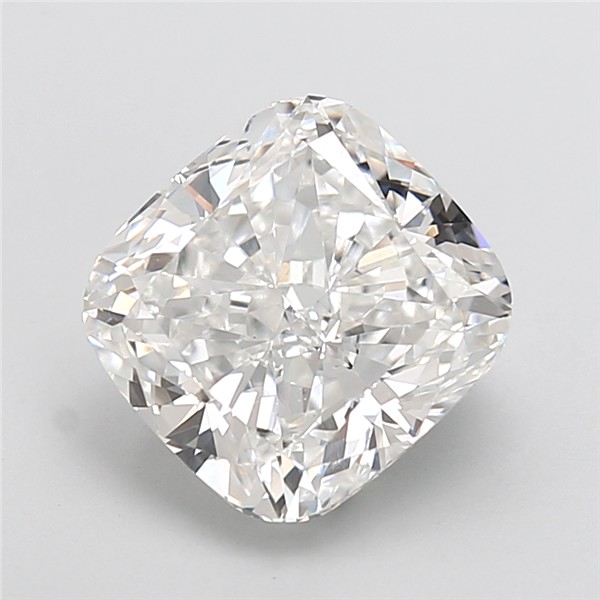 6.03 ct. cushion Lab Grown Diamond front image