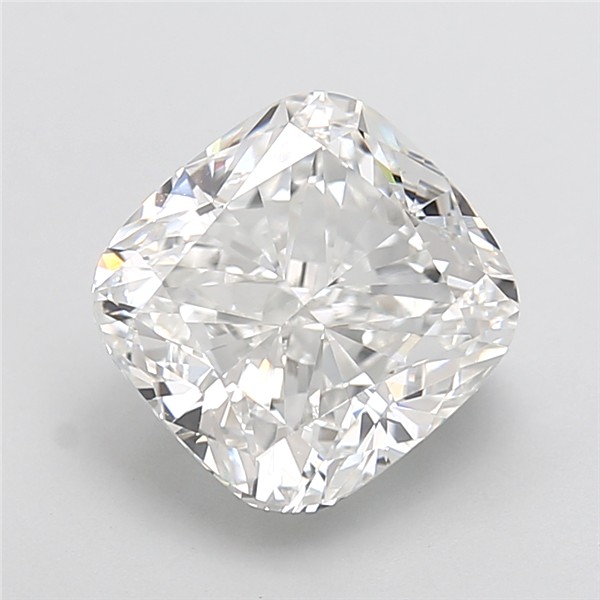 6.62 ct. cushion Lab Grown Diamond front image