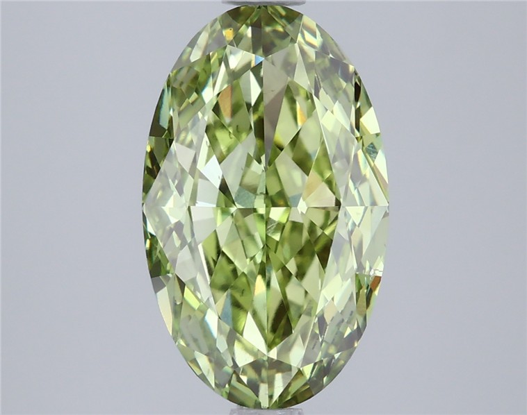 3.01 ct. oval Lab Grown Diamond front image