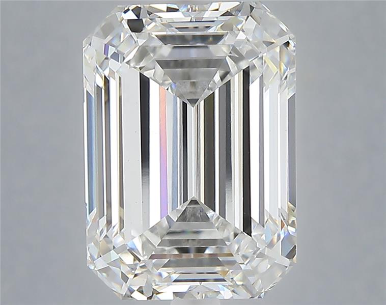 6.10 ct. emerald Lab Grown Diamond front image