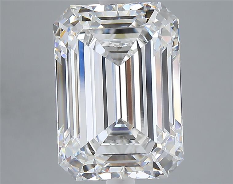6.05 ct. emerald Lab Grown Diamond front image