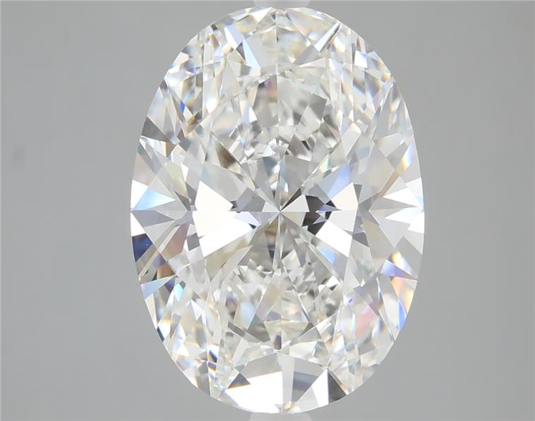 6.03 ct. oval Lab Grown Diamond front image