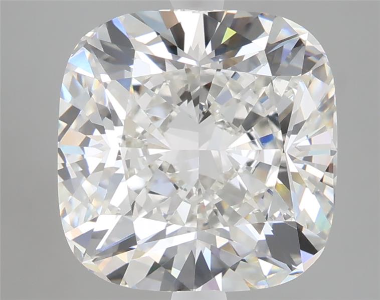 5.42 ct. cushion Lab Grown Diamond front image