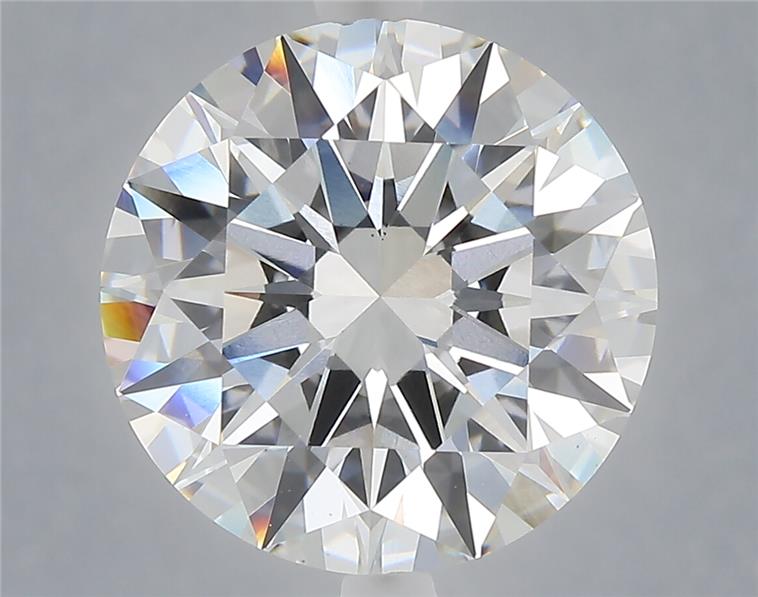 7.02 ct. round Lab Grown Diamond front image