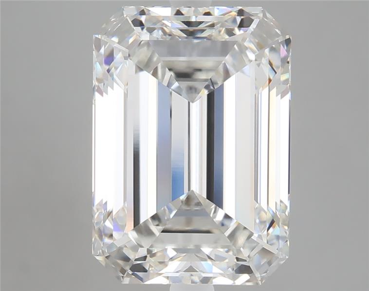 6.04 ct. emerald Lab Grown Diamond front image