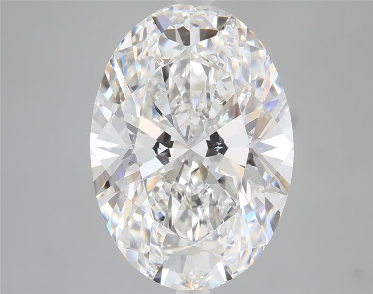 6.05 ct. oval Lab Grown Diamond front image