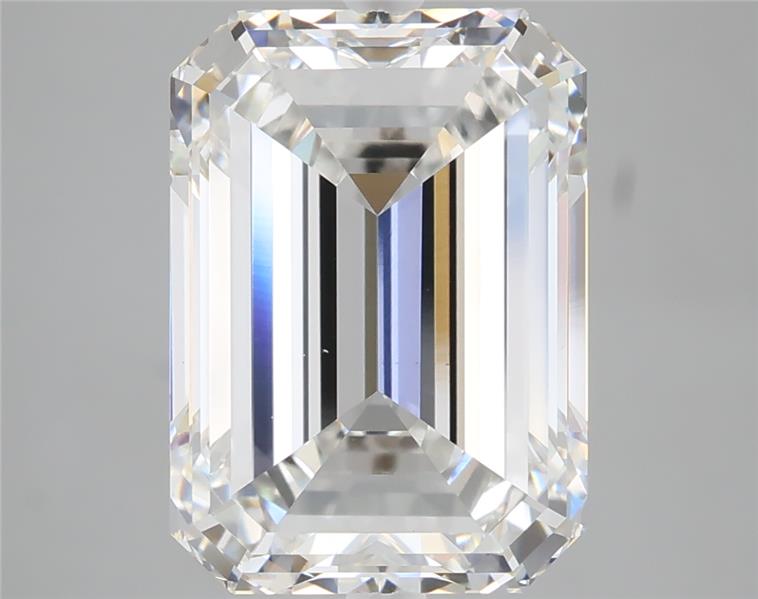 6.03 ct. emerald Lab Grown Diamond front image