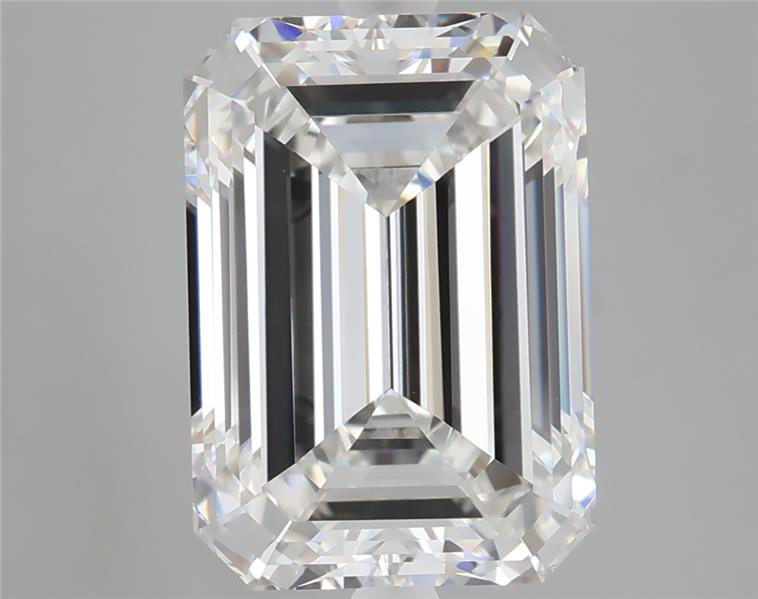 5.28 ct. emerald Lab Grown Diamond front image