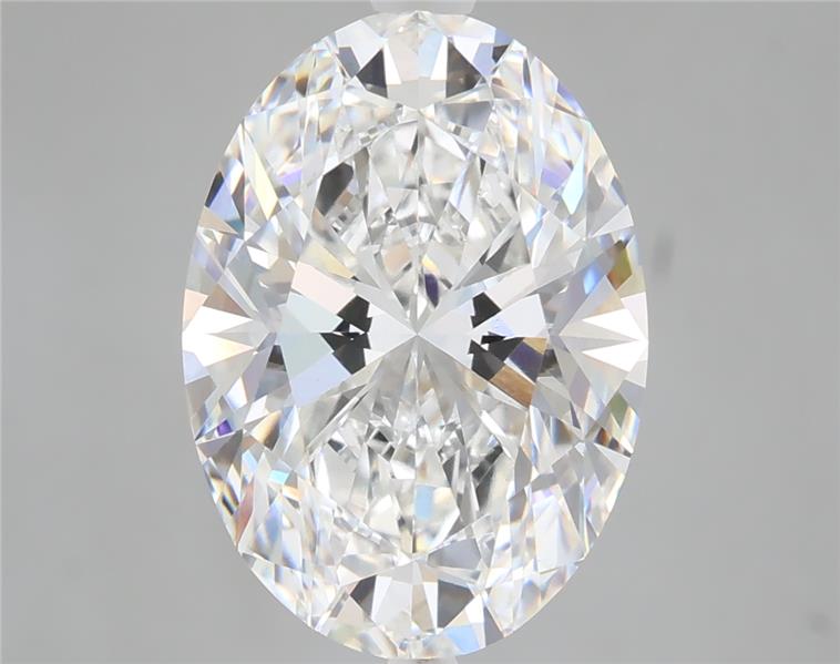5.09 ct. oval Lab Grown Diamond front image