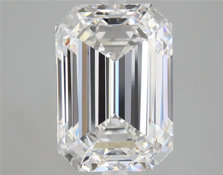 5.52 ct. emerald Lab Grown Diamond front image
