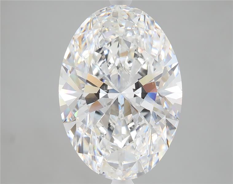 6.03 ct. oval Lab Grown Diamond front image